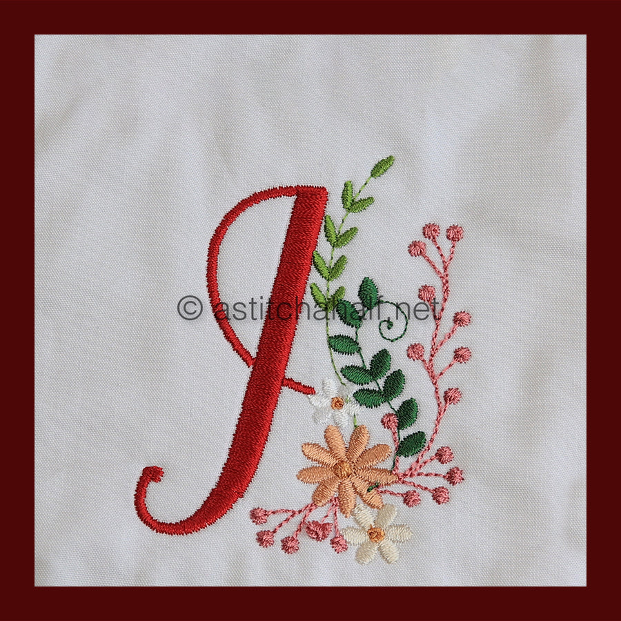 Ameri Prairie Monogram Letter I