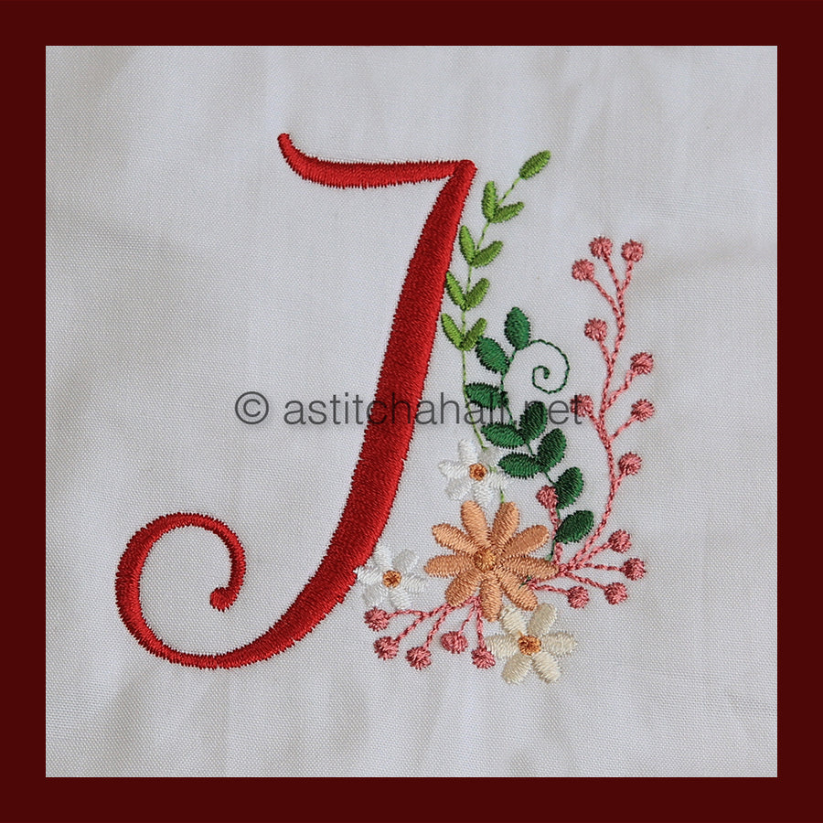 Ameri Prairie Monogram Letter J
