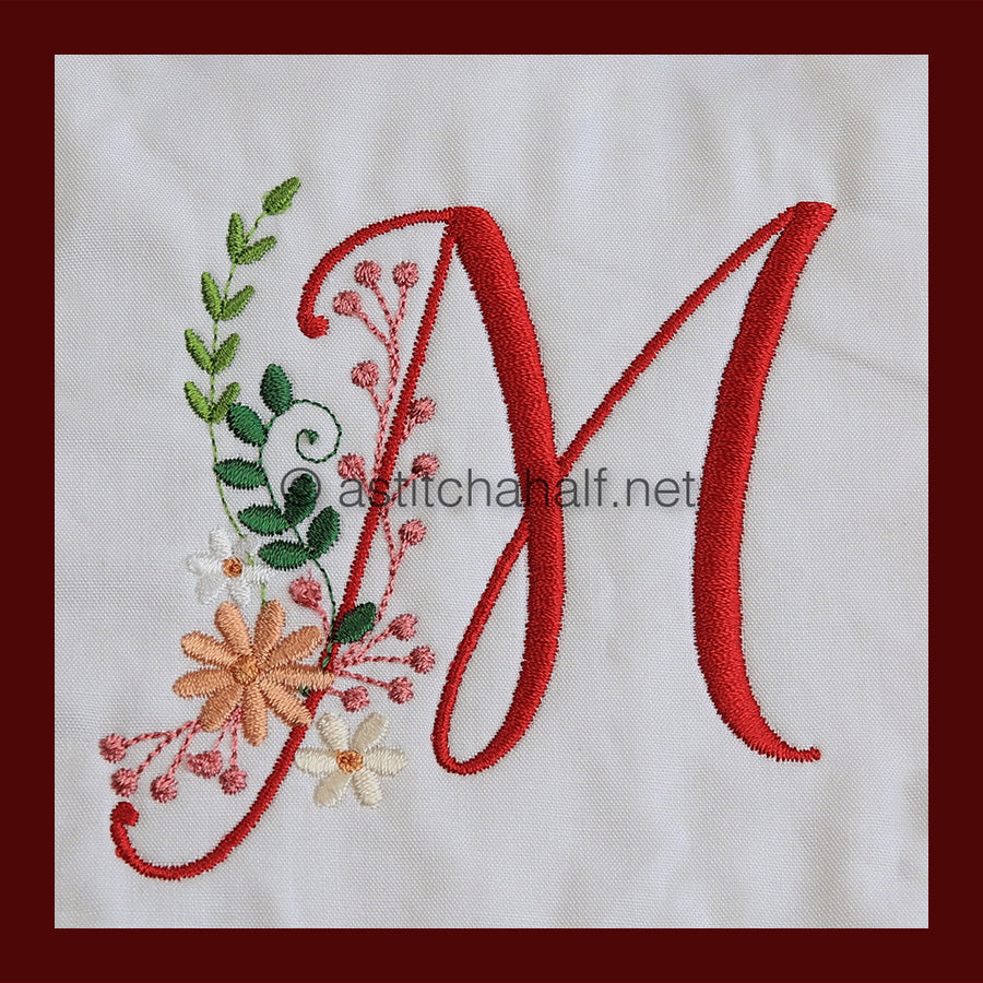 Ameri Prairie Monogram Letter M