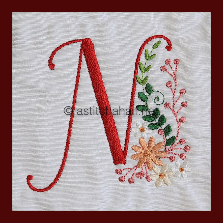 Ameri Prairie Monogram Letter N