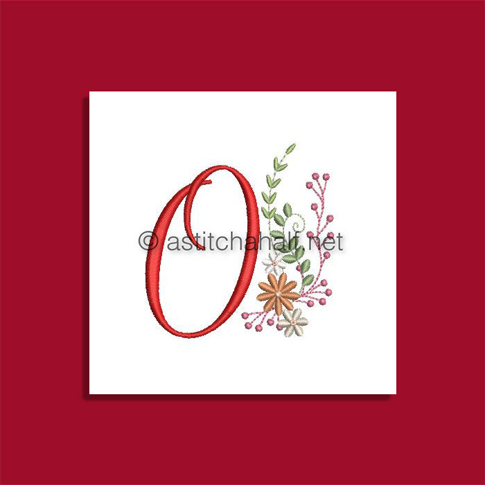 Ameri Prairie Monogram Letter O