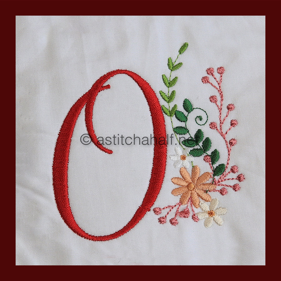 Ameri Prairie Monogram Letter O