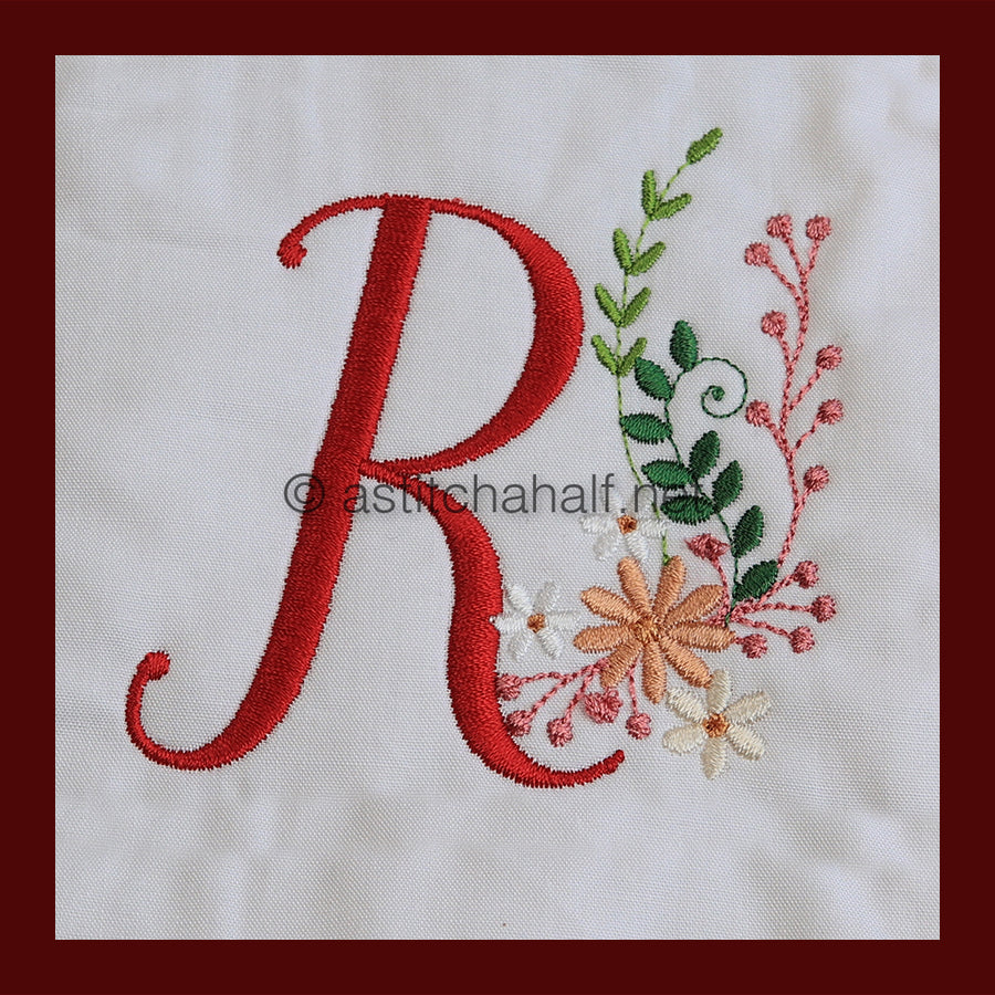 Ameri Prairie Monogram Letter R