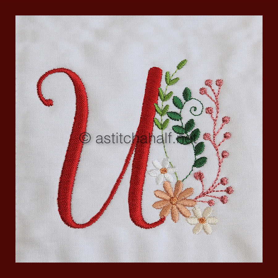 Ameri Prairie Monogram Letter U