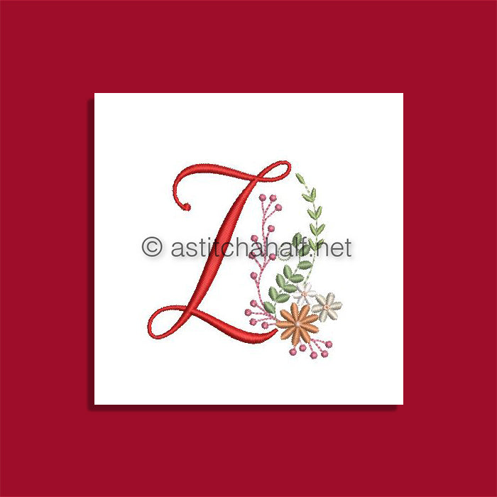Ameri Prairie Monogram Letter Z