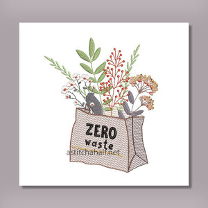 Wildflowers in Zero Waste Paper Bag Combo