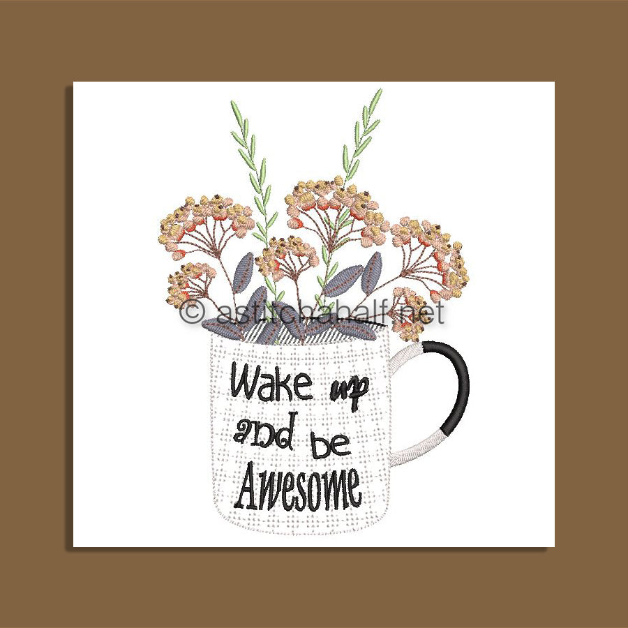 Wake Up Coffee Mug Combo
