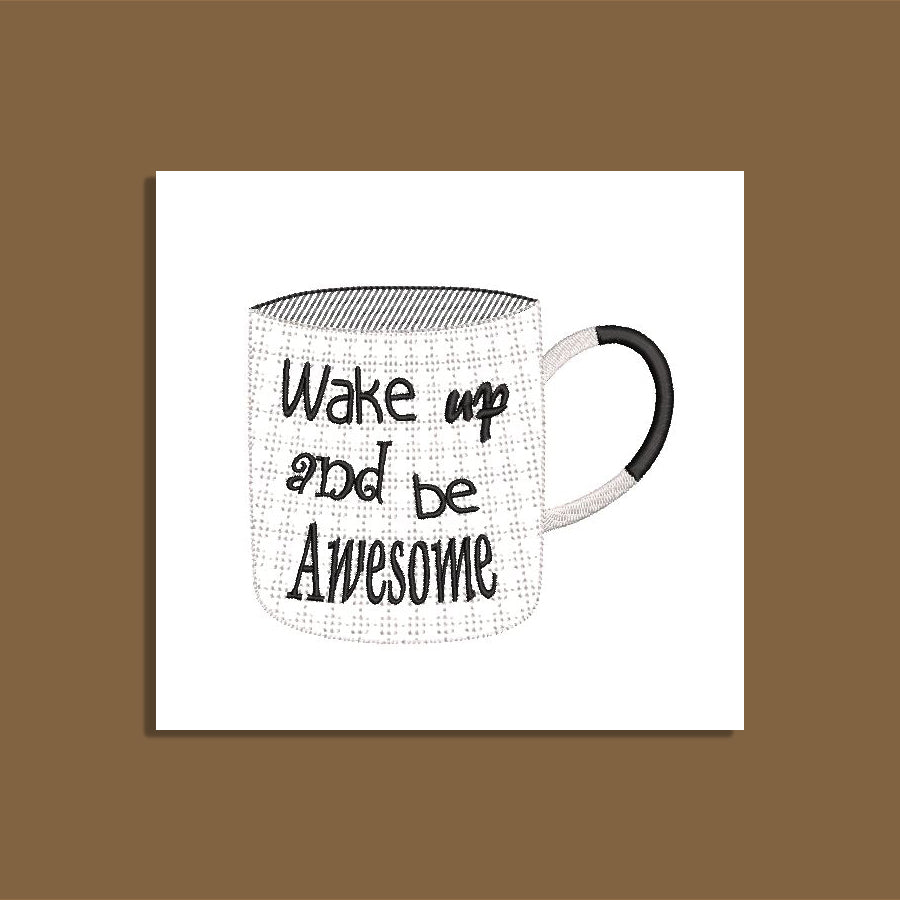 Wake Up Coffee Mug Combo