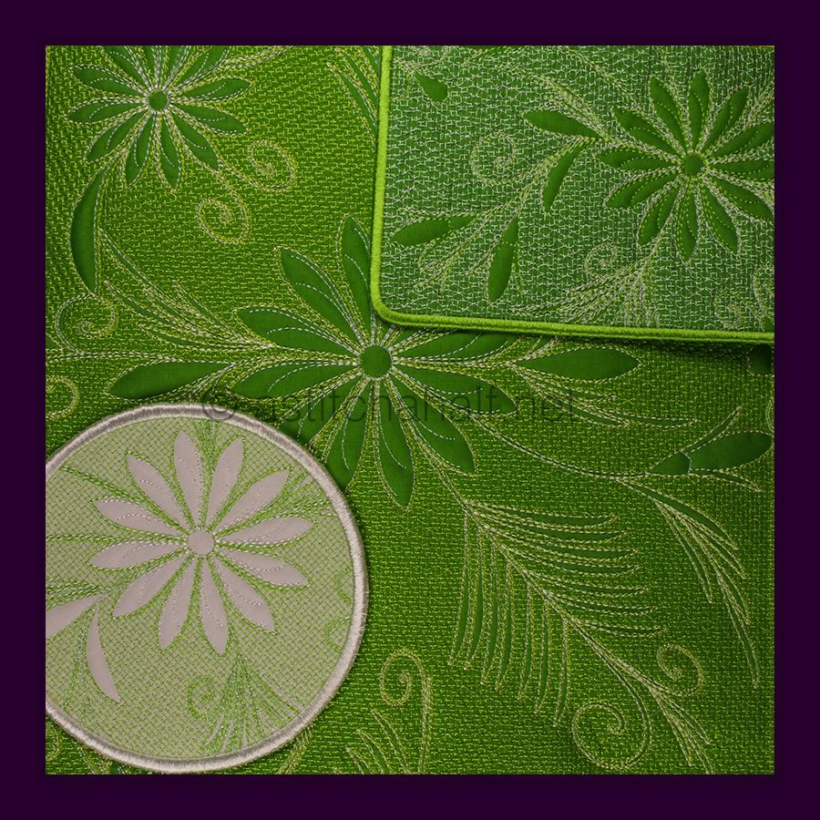 Fresh as a Daisy Amazing Trapunto Seamless Combo