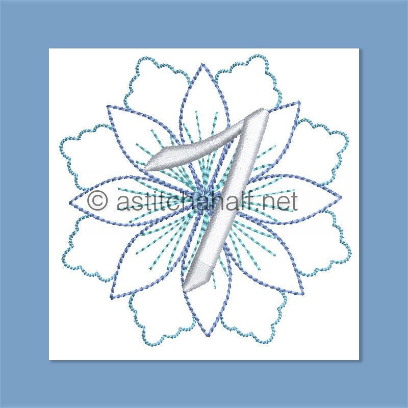 Frost and Frozen Monogram Number 1