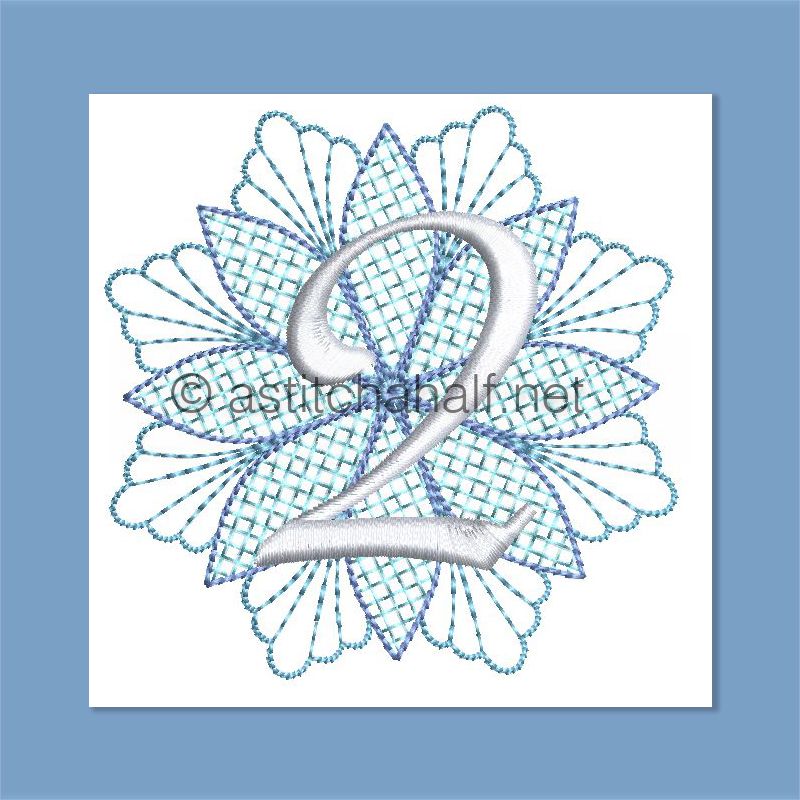Frost and Frozen Monogram Number 2