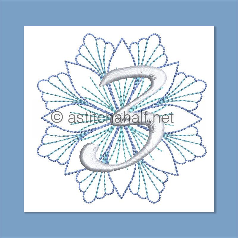 Frost and Frozen Monogram Number 3