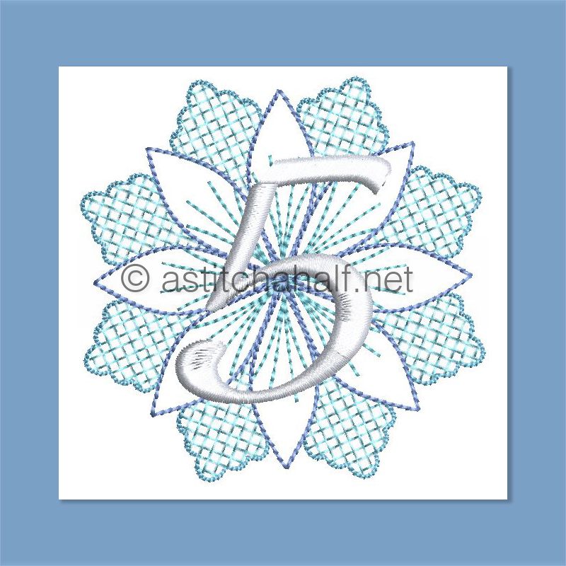 Frost and Frozen Monogram Number 5