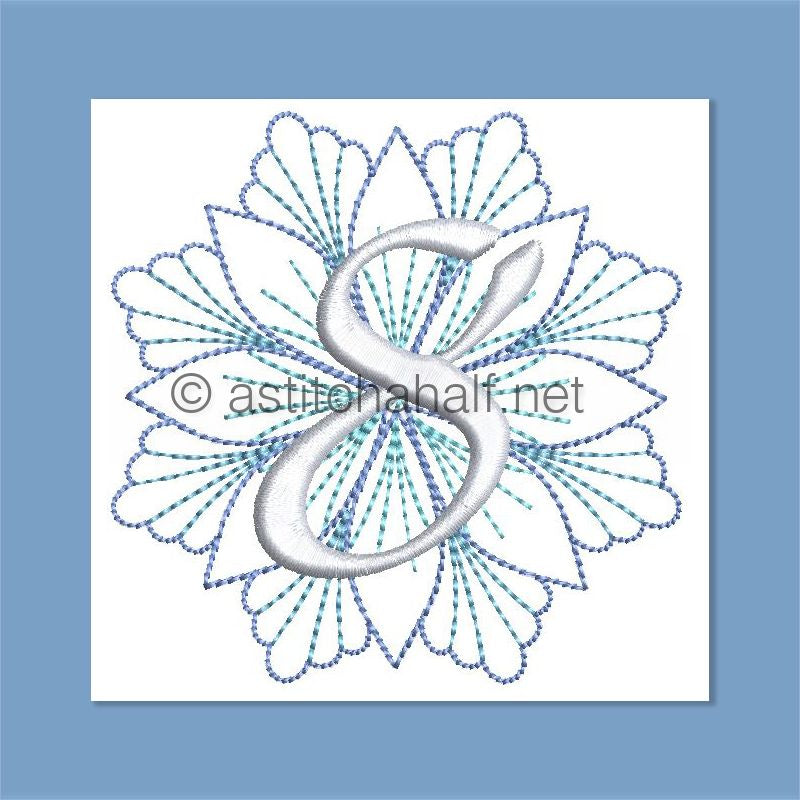 Frost and Frozen Monogram Number 8