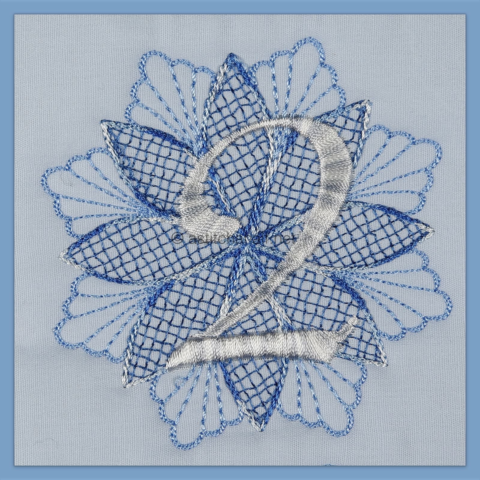 Frost and Frozen Monogram Number 2