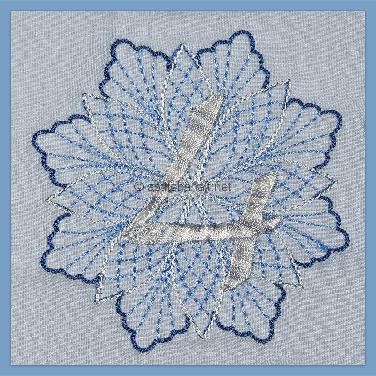 Frost and Frozen Monogram Number 4