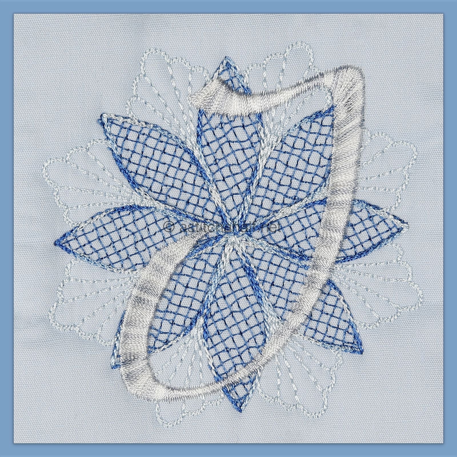 Frost and Frozen Monogram Letter J