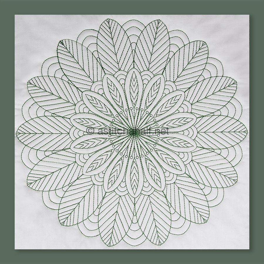 Fluttering Leaf Mandala Combo