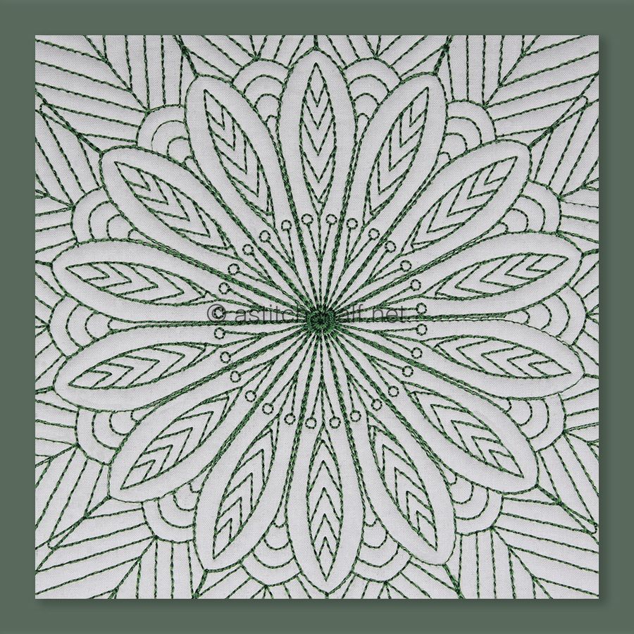 Fluttering Leaf Mandala Combo