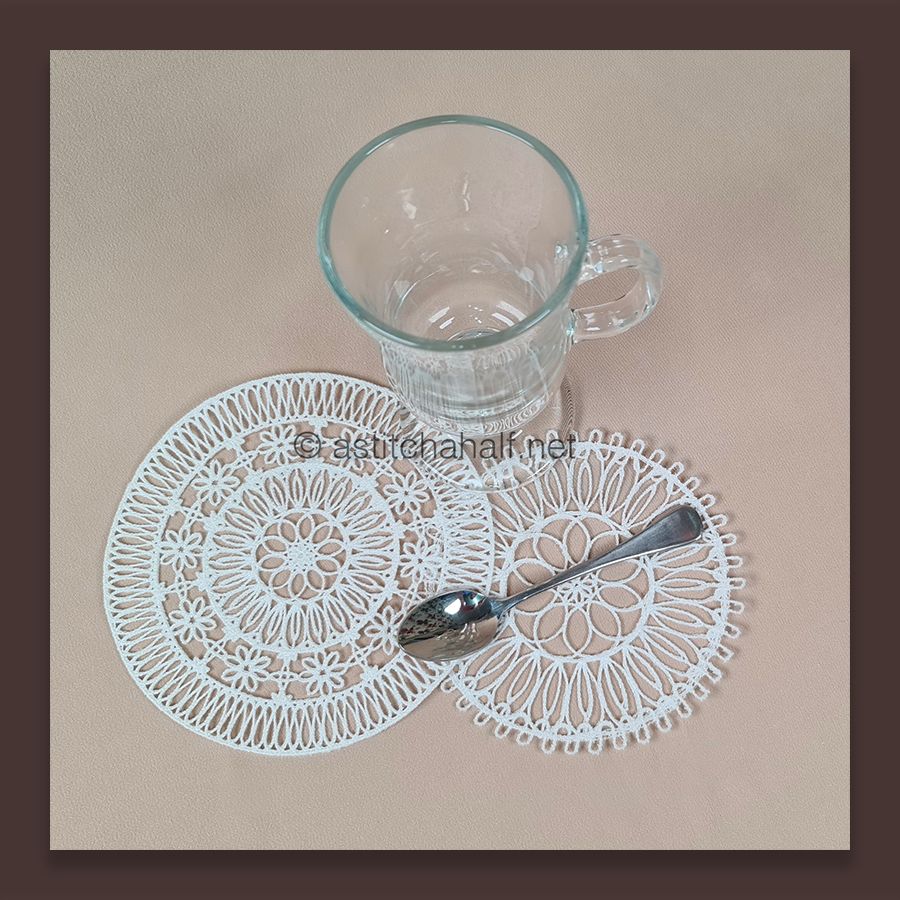 Freestanding Lace Mandala Motifs