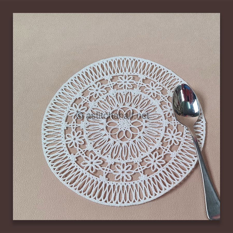 Freestanding Lace Mandala Motifs