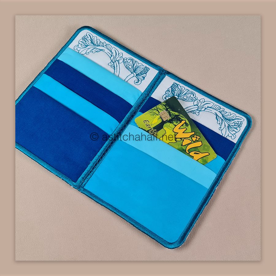 Baroque Flowers Wallet ITH