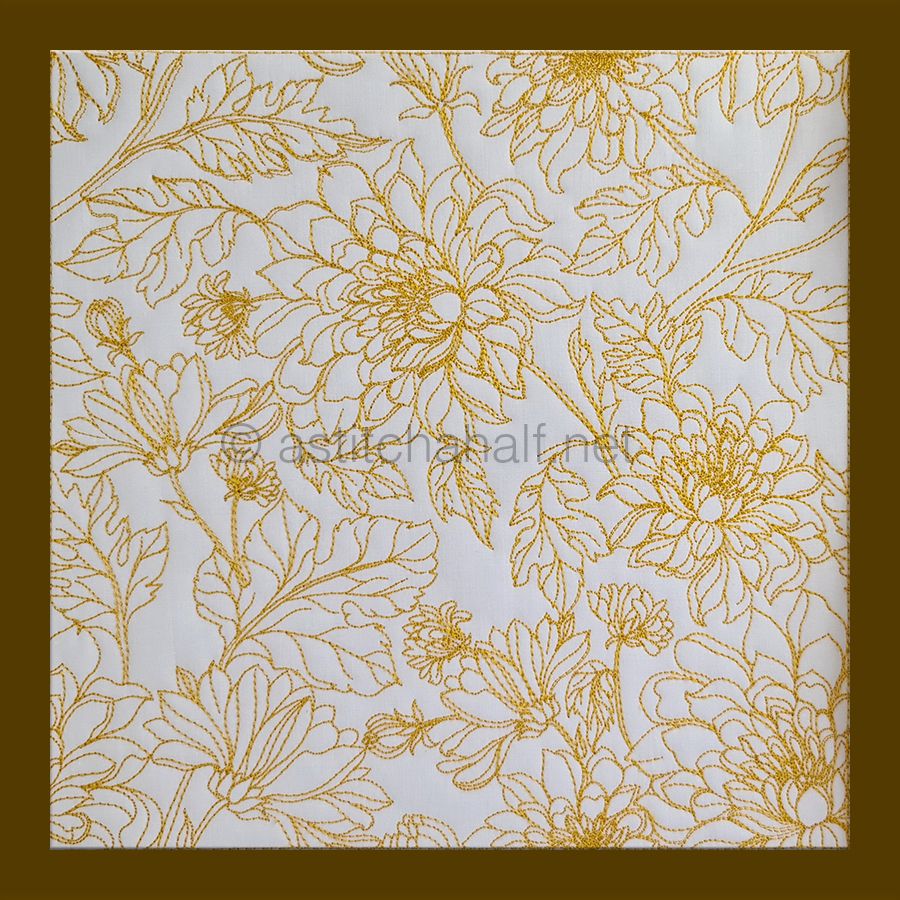 Seamless Chrysanthemums Combo