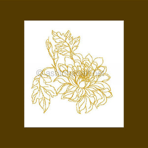 Seamless Chrysanthemums Combo