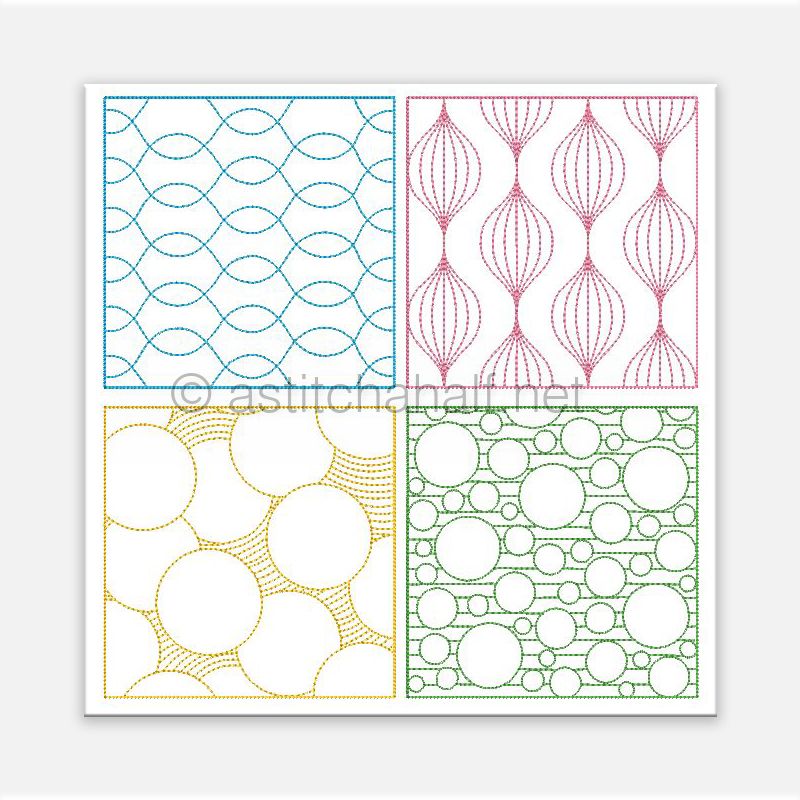 Quilting Bubbles Combo