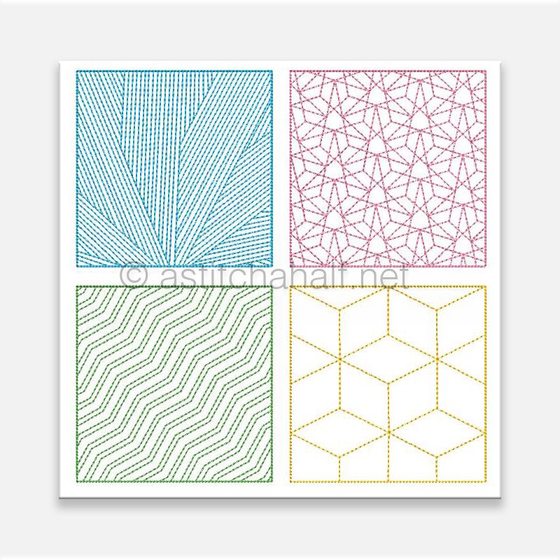 Quilting Geometric Combo