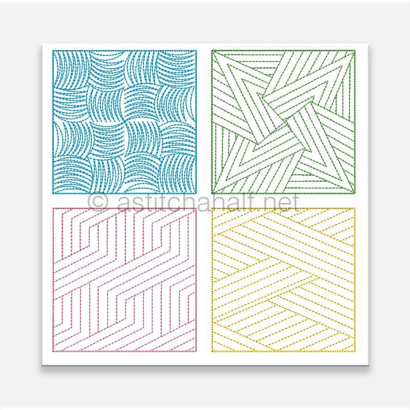 Quilting Geometric Combo