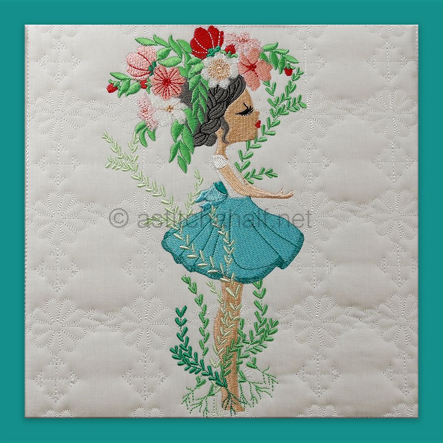 Barefoot and Windswept Girl Combo