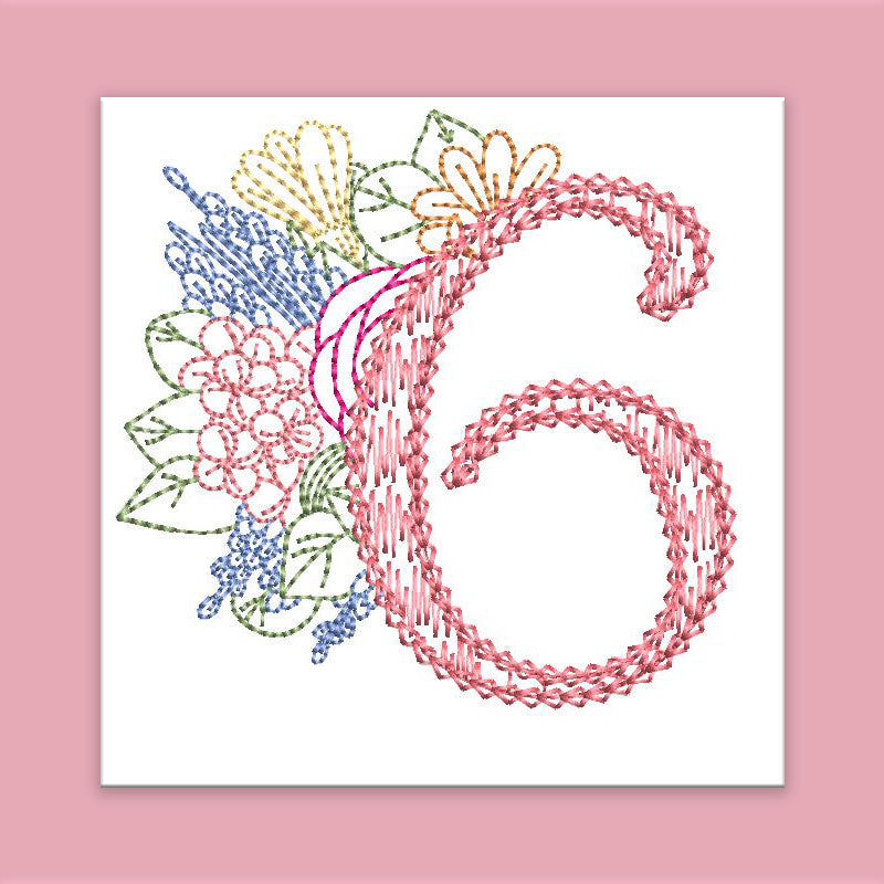 Spruce Monogram Number 6