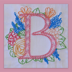 Spruce Monogram Letter B