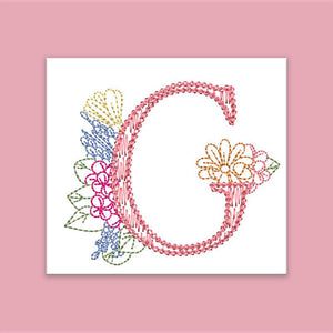 Spruce Monogram Letter G