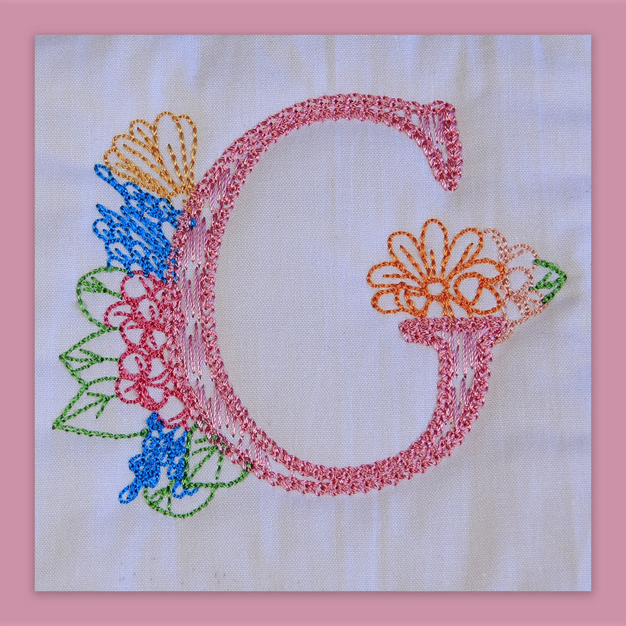 Spruce Monogram Letter G