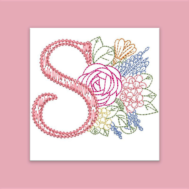 Spruce Monogram Letter S