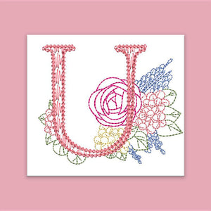 Spruce Monogram Letter U