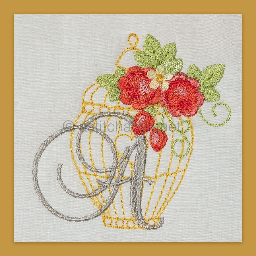 Aviary Atelier Monogram Letter A