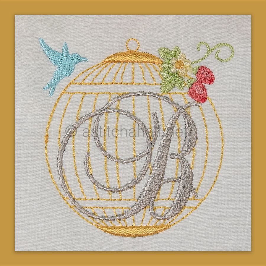 Aviary Atelier Monogram Letter B