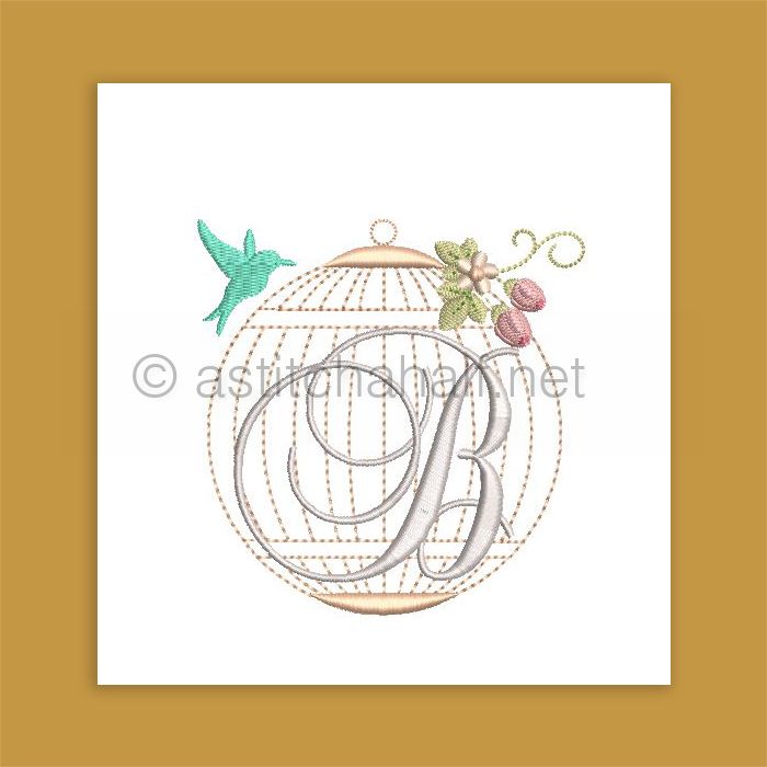 Aviary Atelier Monogram Letter B