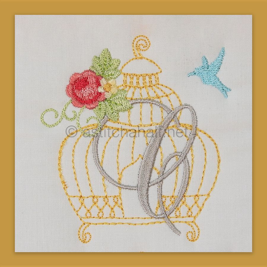 Aviary Atelier Monogram Letter C