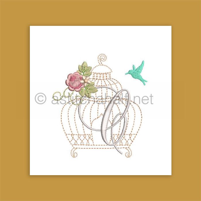 Aviary Atelier Monogram Letter C