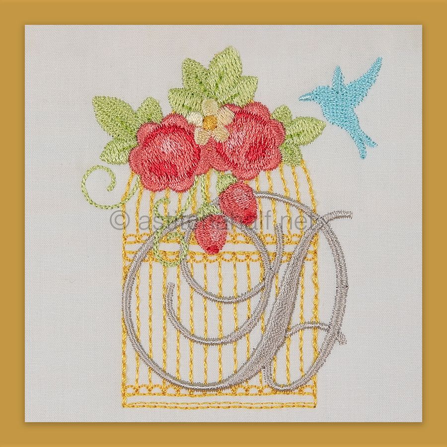 Aviary Atelier Monogram Letter D