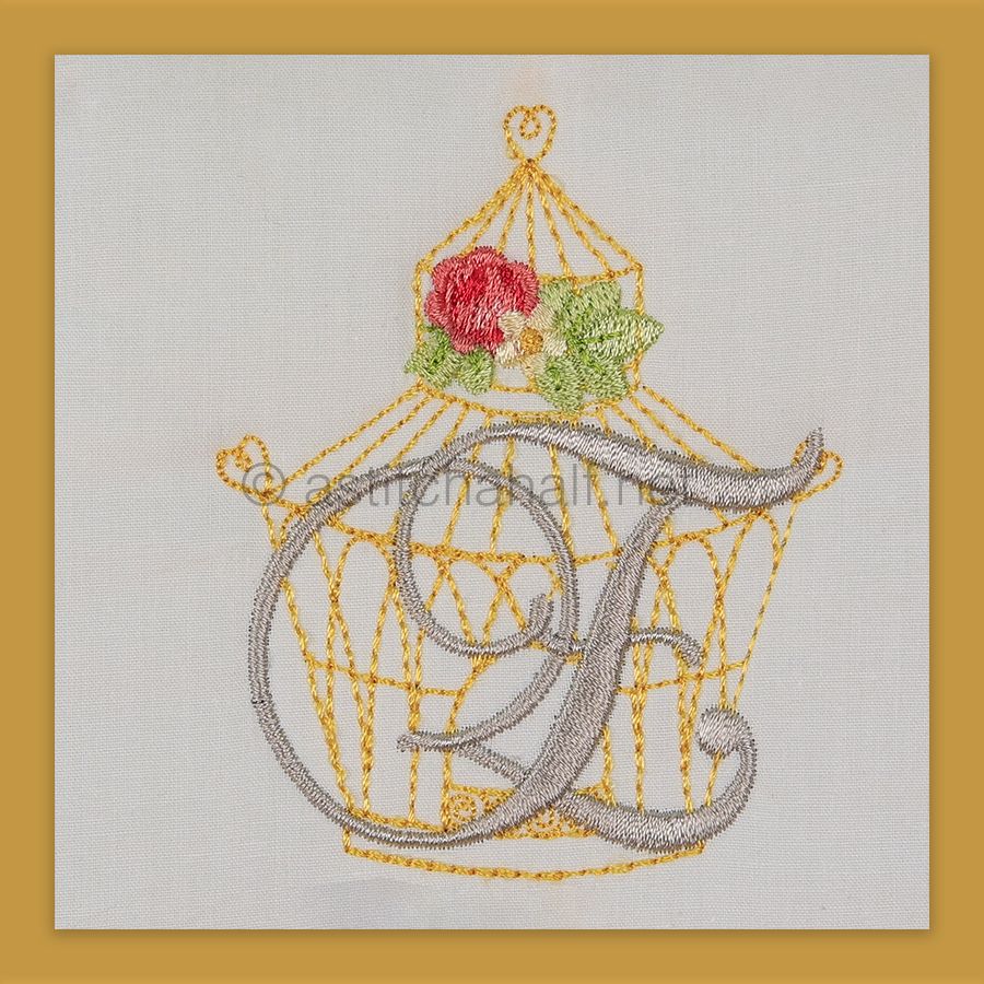 Aviary Atelier Monogram Letter E