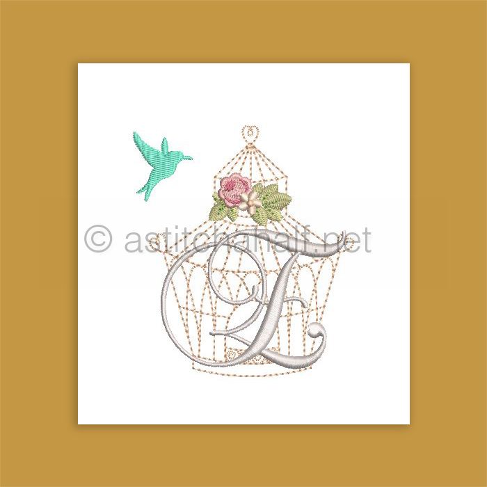 Aviary Atelier Monogram Letter E