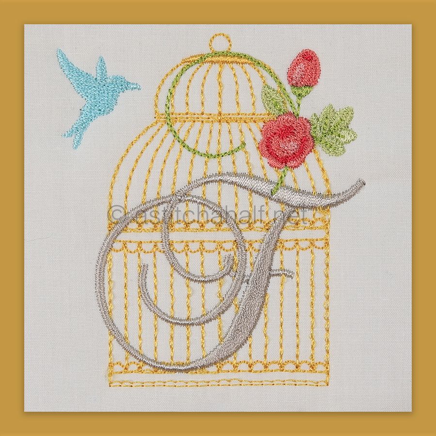 Aviary Atelier Monogram Letter F