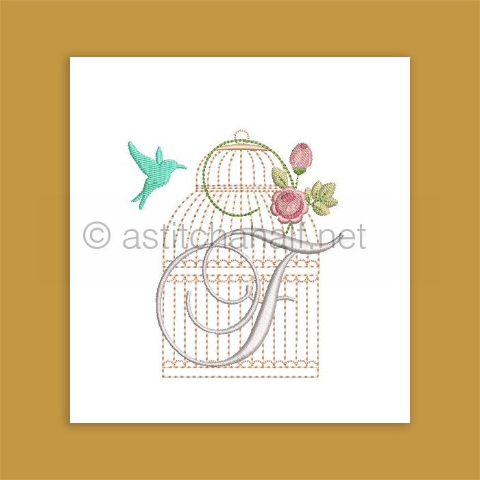 Aviary Atelier Monogram Letter F