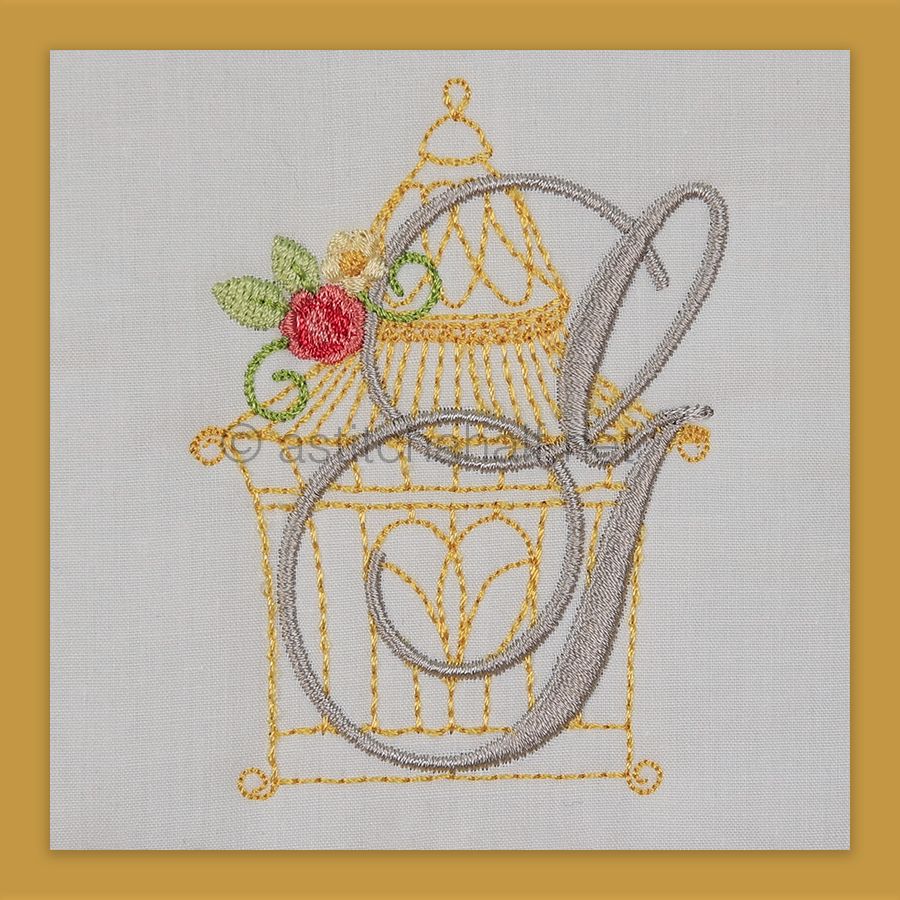 Aviary Atelier Monogram Letter G