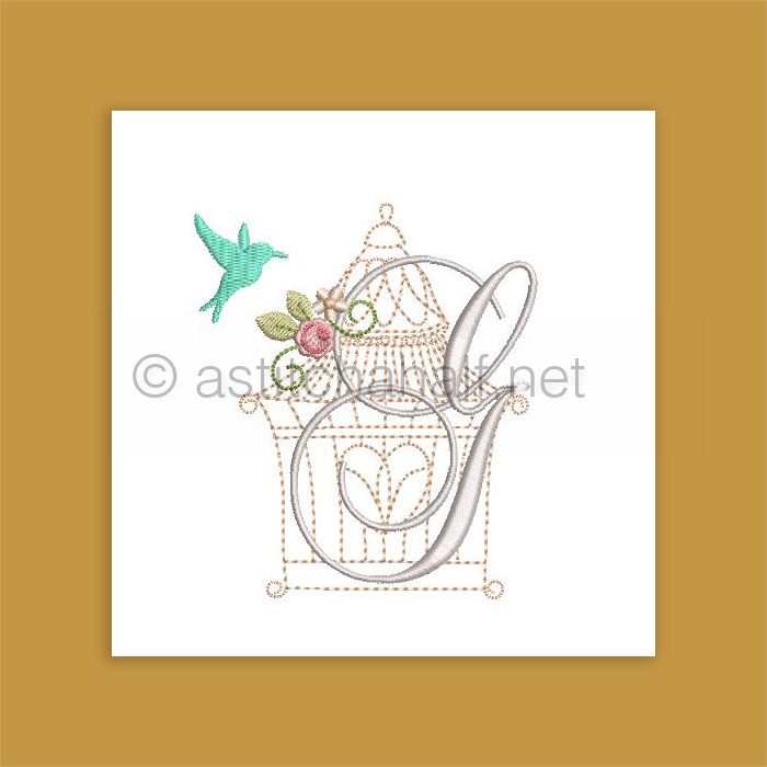 Aviary Atelier Monogram Letter G